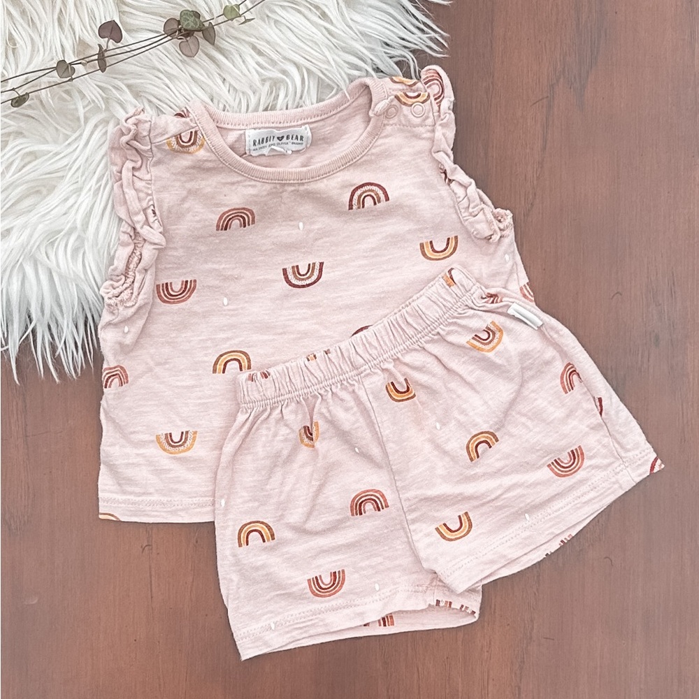 Rabbit and Bear set 6-9m